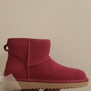 KOOLABURRA by UGG Women's KOOLA MINI LI ANKLE BOOT WM'S 7   VERY BERRY  NEW NIB